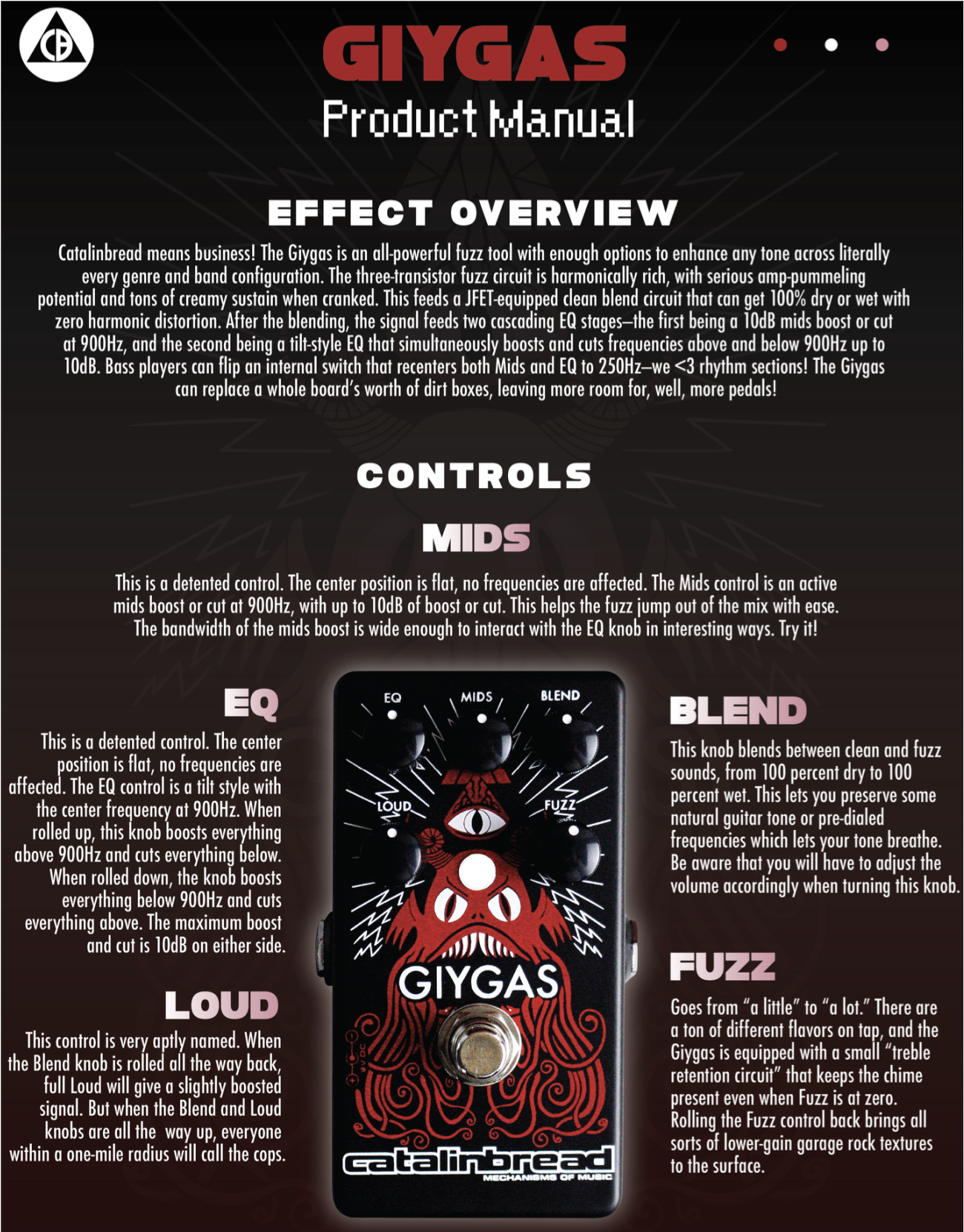 Catalinbread Giygas Fuzz | Guitar Nine